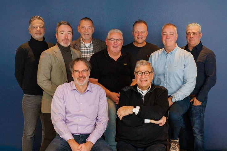 Jubileumcomité en bestuur Terwinseler Straatmarkt